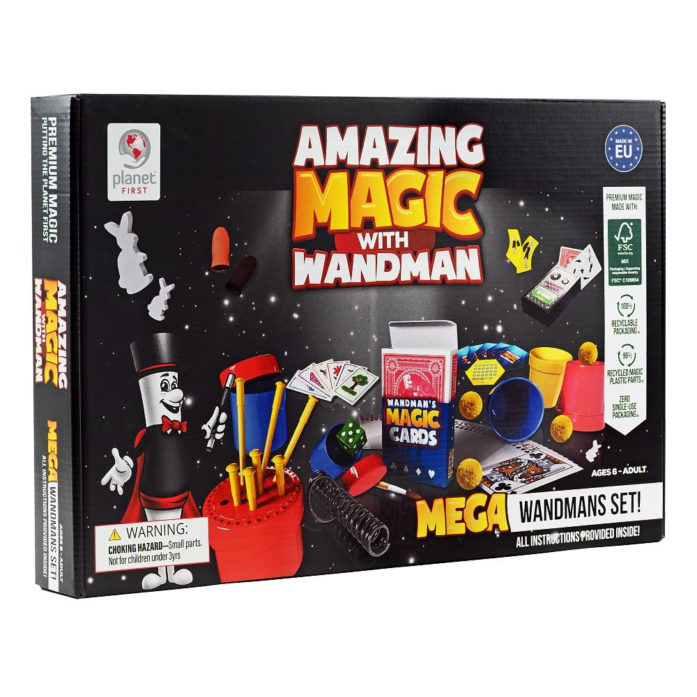 Mega Magic With Wandman eco-friendly set Black Edition